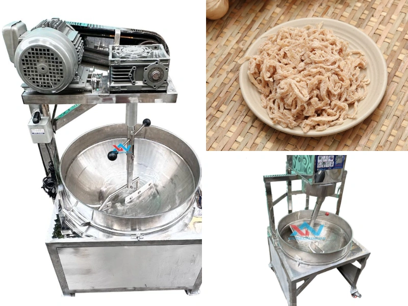 máy xào xá bấu