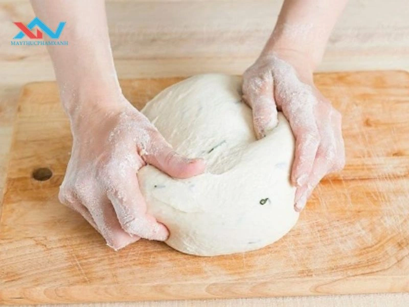 cách nhồi bột năng