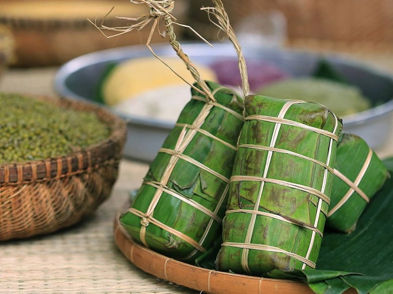 Cách Làm Bánh Tét Lá Cẩm Đặc Sản Cần Thơ - Thơm Ngon Hấp Dẫn