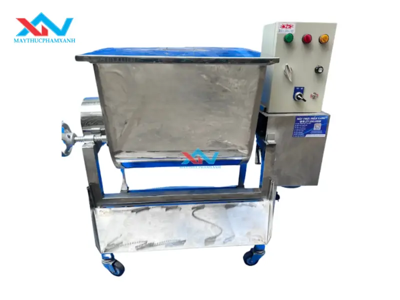 Máy trộn thịt nằm ngang uy tín chất lượng cao tại Máy Thực Phẩm Xanh