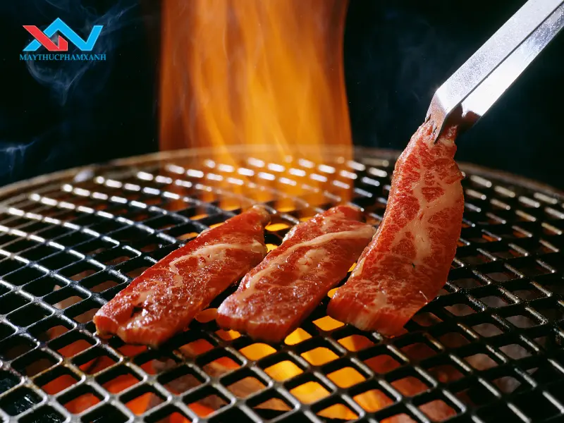 Công thức ướp thịt nướng ngon bằng máy trộn thực phẩm nằm ngang