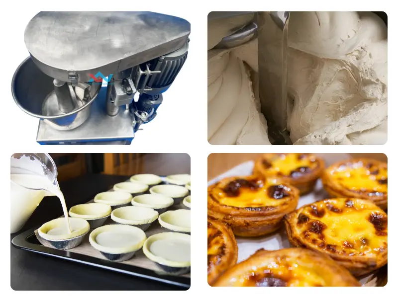cách làm vỏ bánh tart trứng