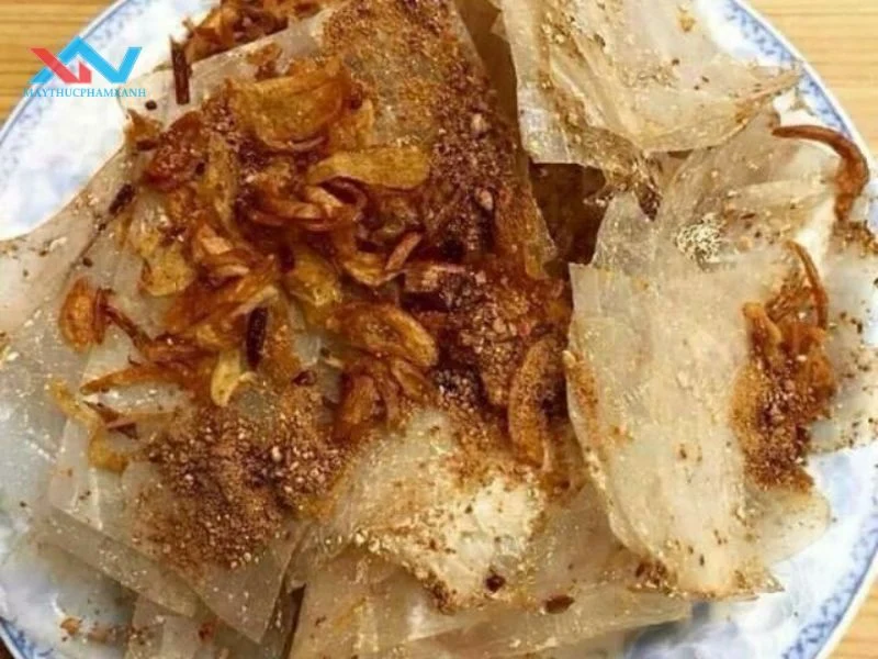 cách làm bánh tráng mỡ hành