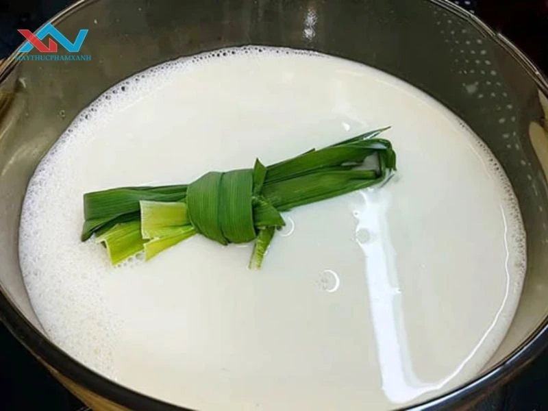 Nấu sữa đậu nành